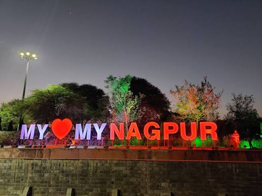 My Love Nagpur Landmark 3D Acrylic Glow Sign